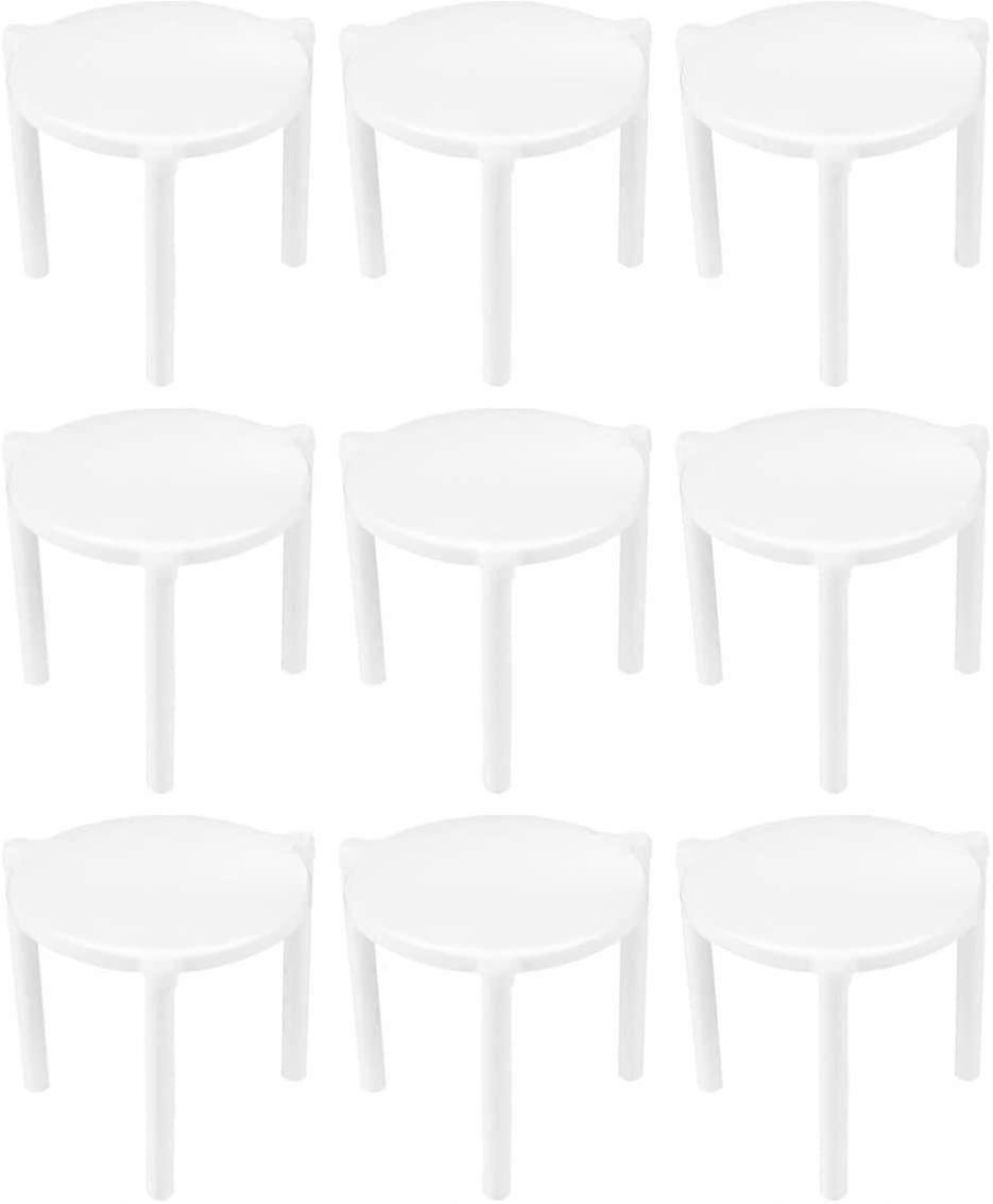 Pizza Plastic Bracket Pizza Packing Triangle Support Bracket 100 Pieces