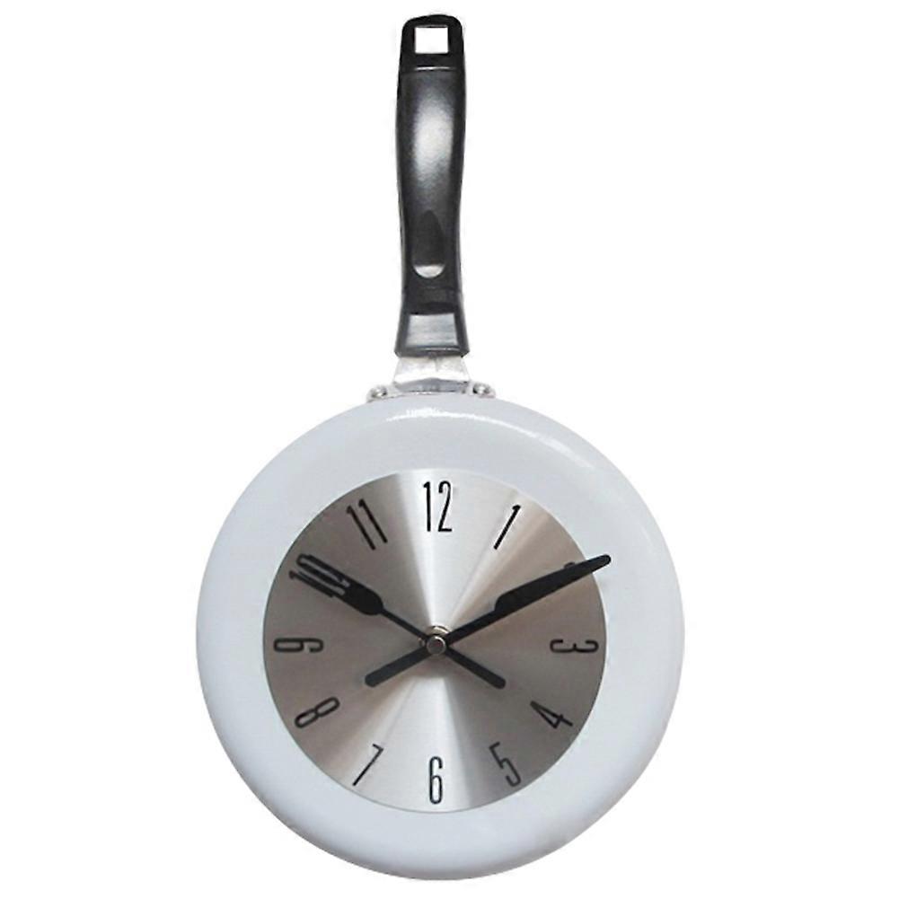 8 tums panform rund analog väggklocka vardagsrum sovrum bar inredning gåva Qinhai