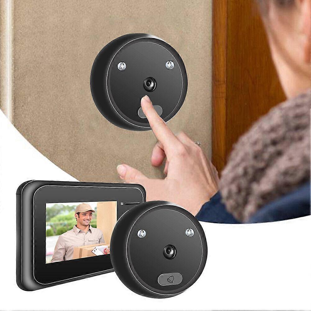 R11 Digital Peephole Viewer Campainha 2,4 polegadas tela Door Eye Camera Door Bell