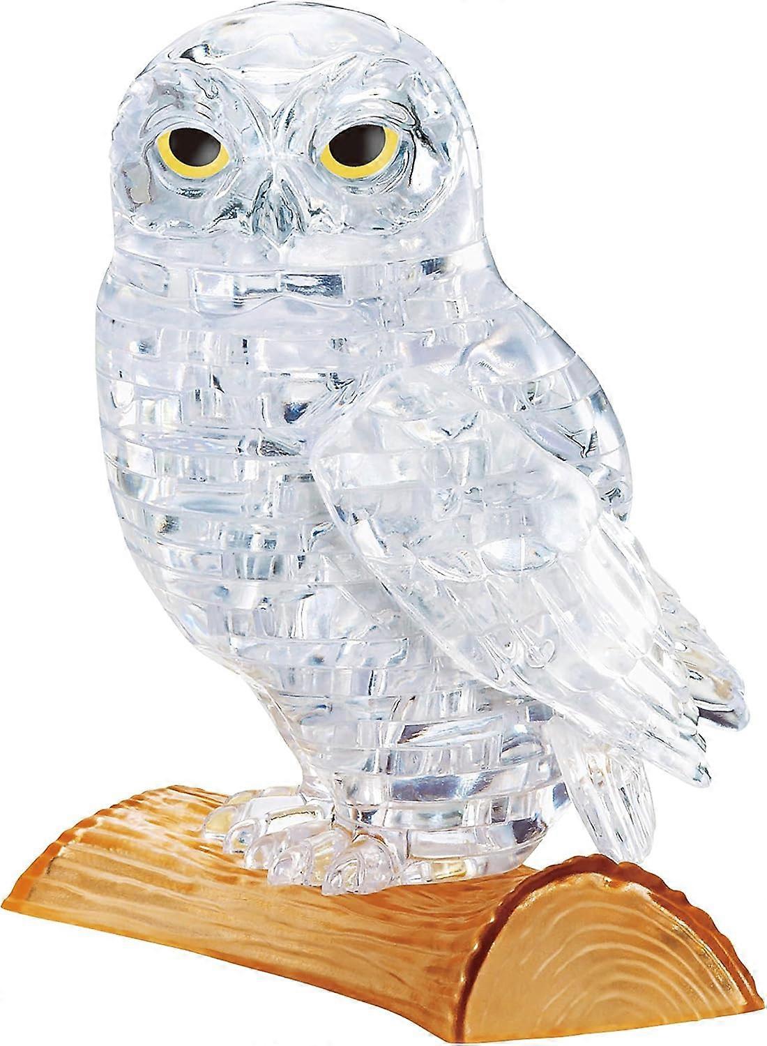 Beverly Crystal 3D Jigsaw Puzzle - Clear Owl (42 Piece)