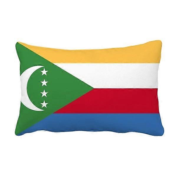 Africa Flag Throw Pillow