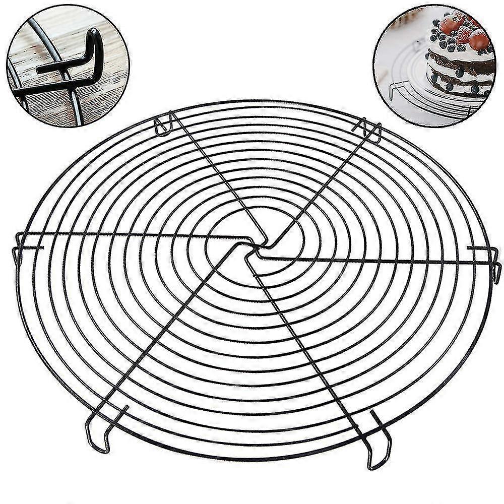 Round Cake Cooler Wire Baking Steamer, Diameter 12 Inches, Steamer Baking Cake Cold Rack, Vegetable