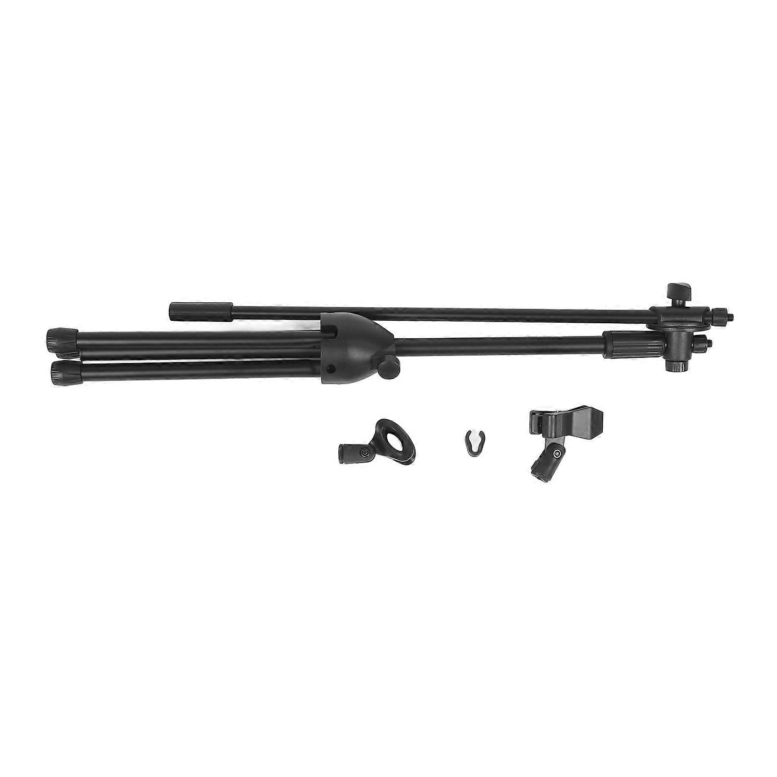 Adjustable Tripod Microphone Stand - Lightweight, Sturdy, and Compatible for All Uses
