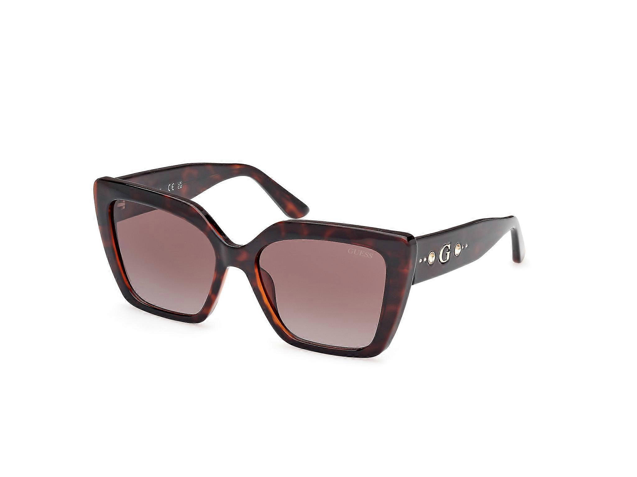 Sunglasses Guess GU00162 52F dark havana 55/17/140 WOMAN Brown 55 mm