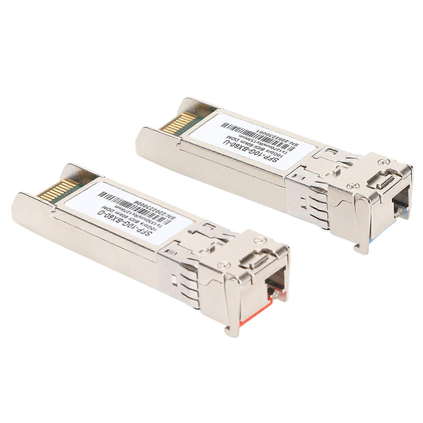 BIDI Transceiver Single Mode Single Fiber 60KM DDM High Speed Weithin kompatibler SFP-Transceiver