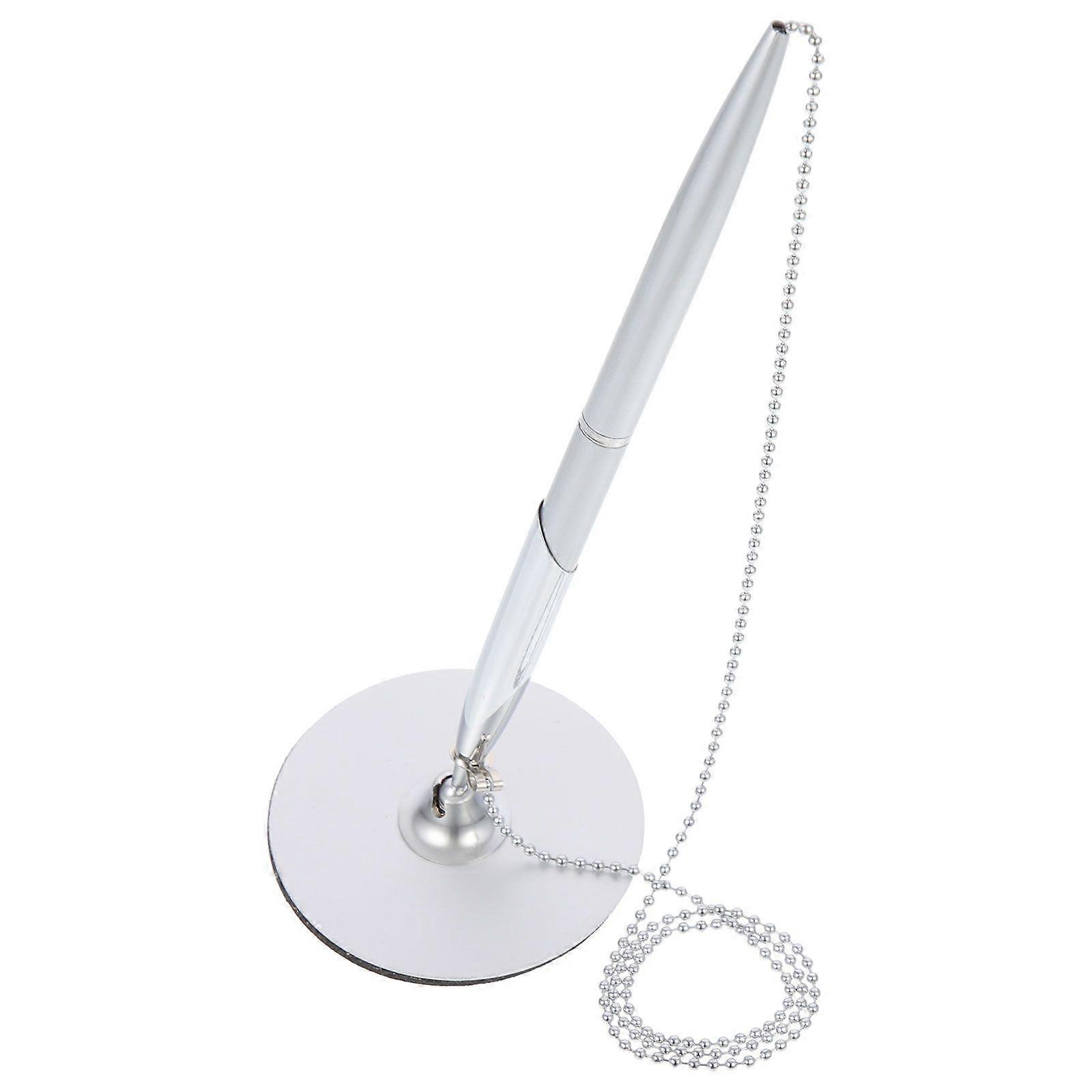 Table Fixed Signature Pen Multi-function Writing Pen Guest Book Pen Vertical Table Pen