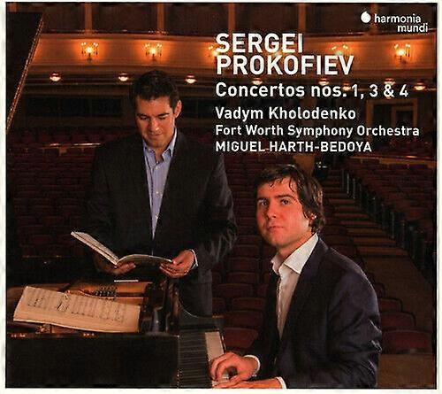 Sergei Prokofiev Sergei Prokofiev Concertos Nos. 1 3 amp 4 CD (2019)