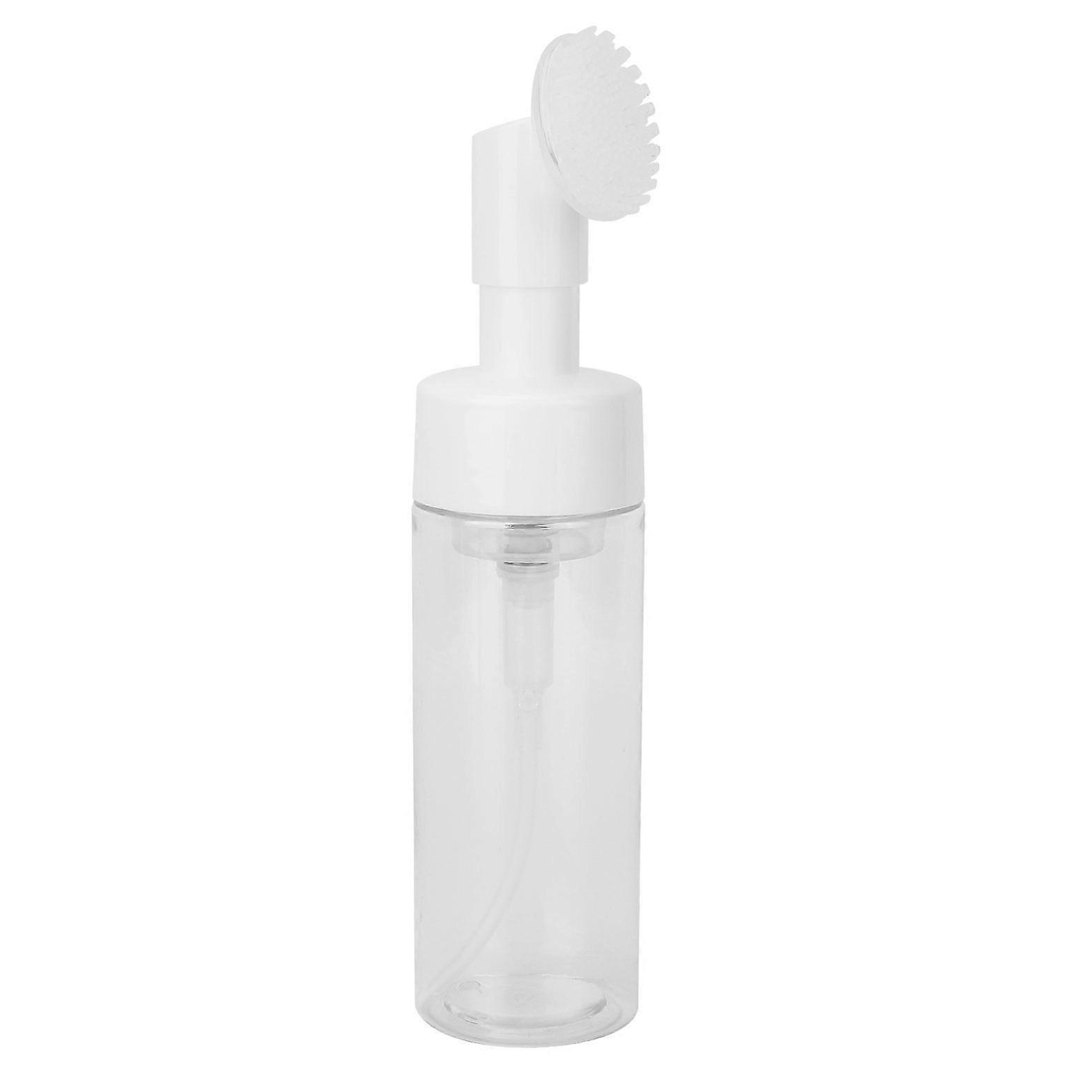 Foaming Facial Cleanser Bottle with Brush - Empty and Refillable