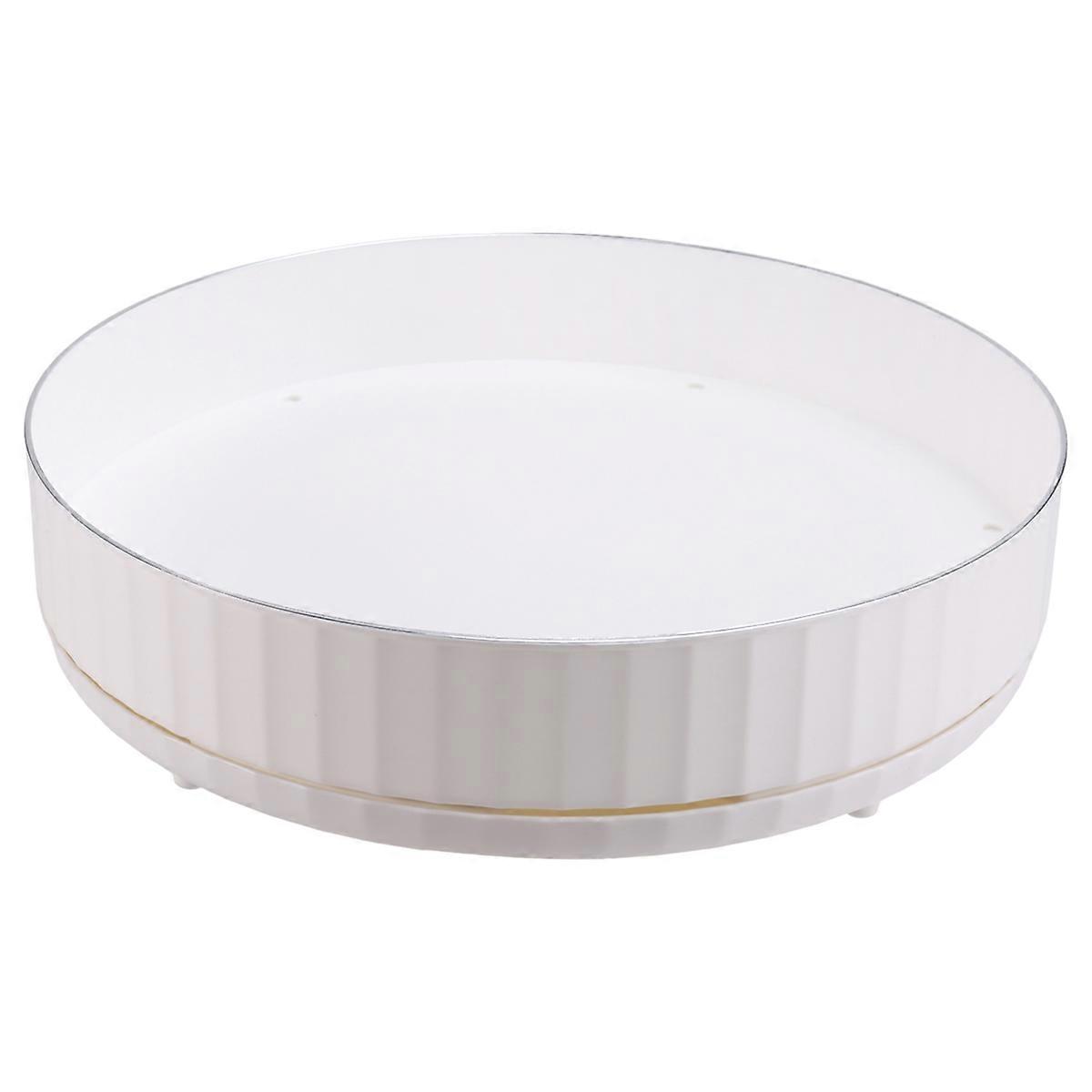 360 Rotating Spice Organizer Single Layer Spice Tray Round Rotating Spice Rack A