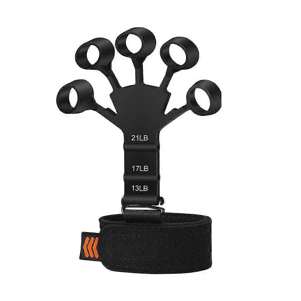1PCS συσκευή λαβών χεριών σιλικόνης Gripper δακτύλων Gripster Finger Expander Ασκητής ενίσχυσης χεριών 6 ανθεκτικός εκπαιδευτής μυών επιπέδων ανακουφίζει τον πόνο