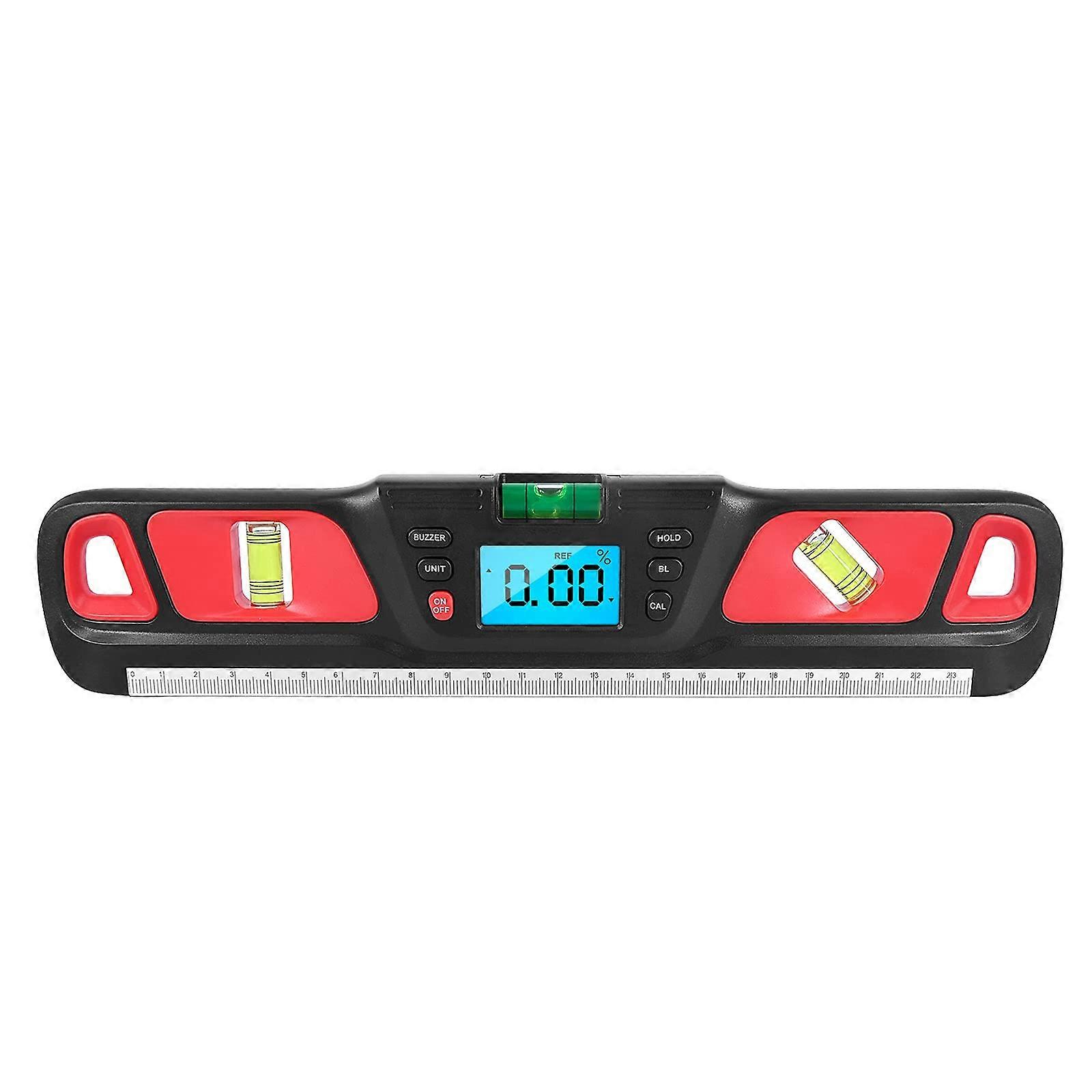 Digital Display Level Meter HW200 Angle Ruler Level Ruler Electronic Slope Meter