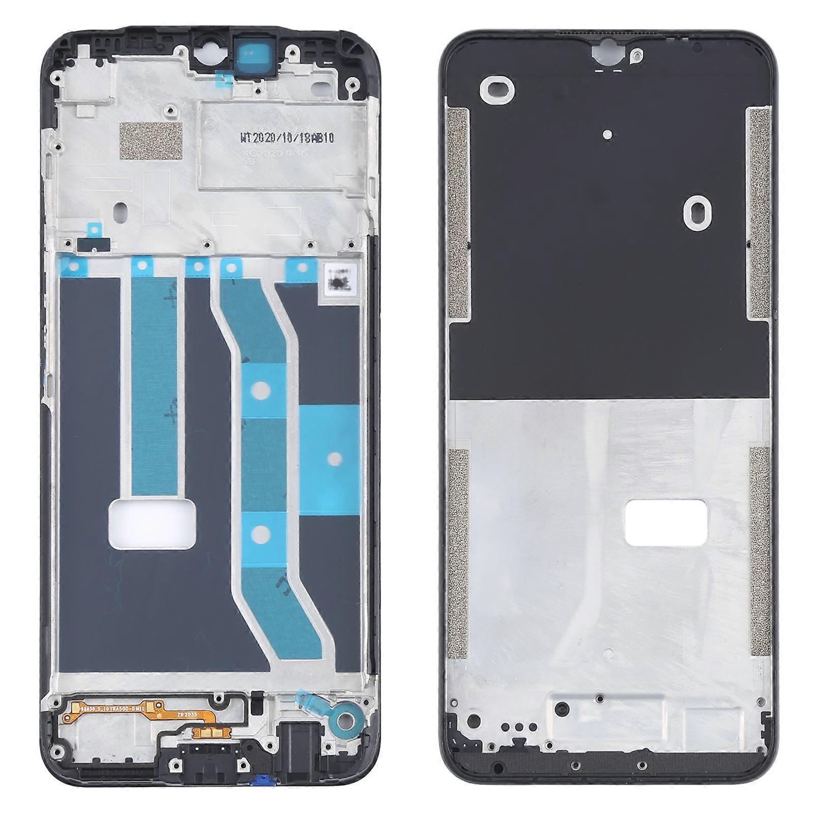 OPPO Realme C15 RMX2180 フロント ハウジング用 LCD フレーム ベゼル プレート