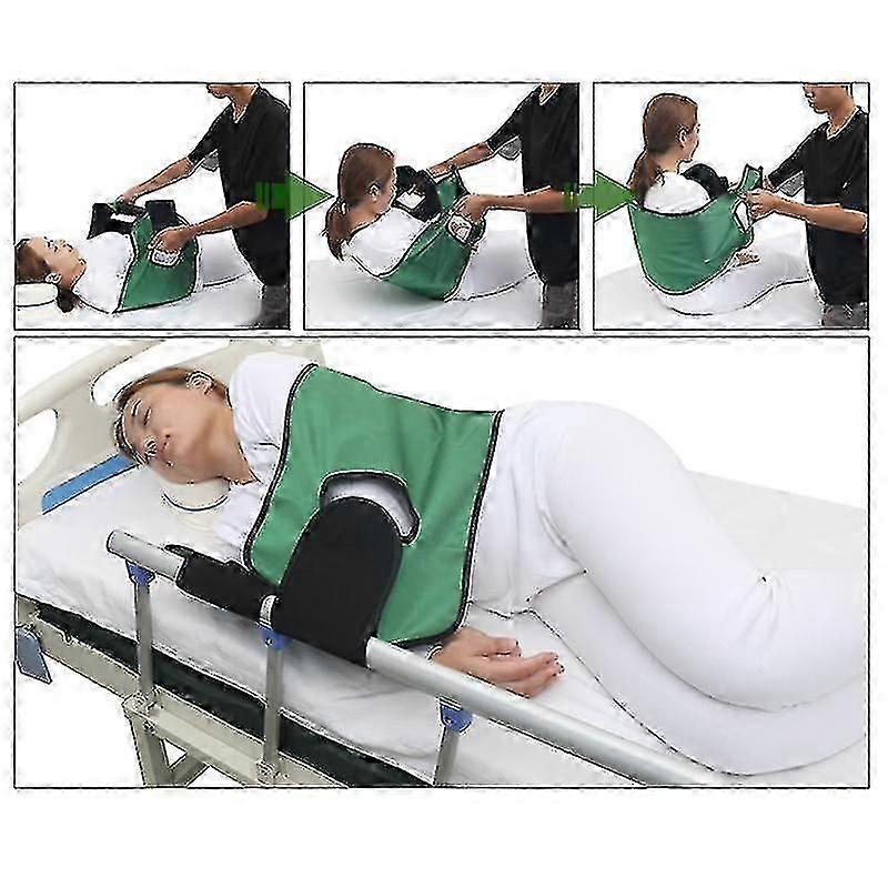 1 جهاز كمبيوتر معدات رعاية سرير المسنين المريض بدوره مساعد حزام رفع قرحة قلب التحول حزام الحركة موقف الوسادة