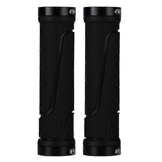 2Pcs/Set Bike Handle Grips Anti-slip Easy to Install Lightweight Shock-absorption Road Bike Handlebar Cover for Mountain Bike