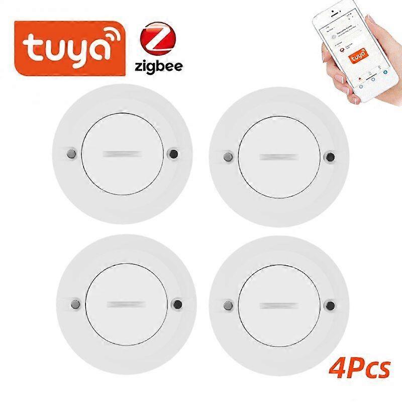 ZigBee Tuya Water Sensor Long Battery Life Alarm Detector Smart Life APP Real-time