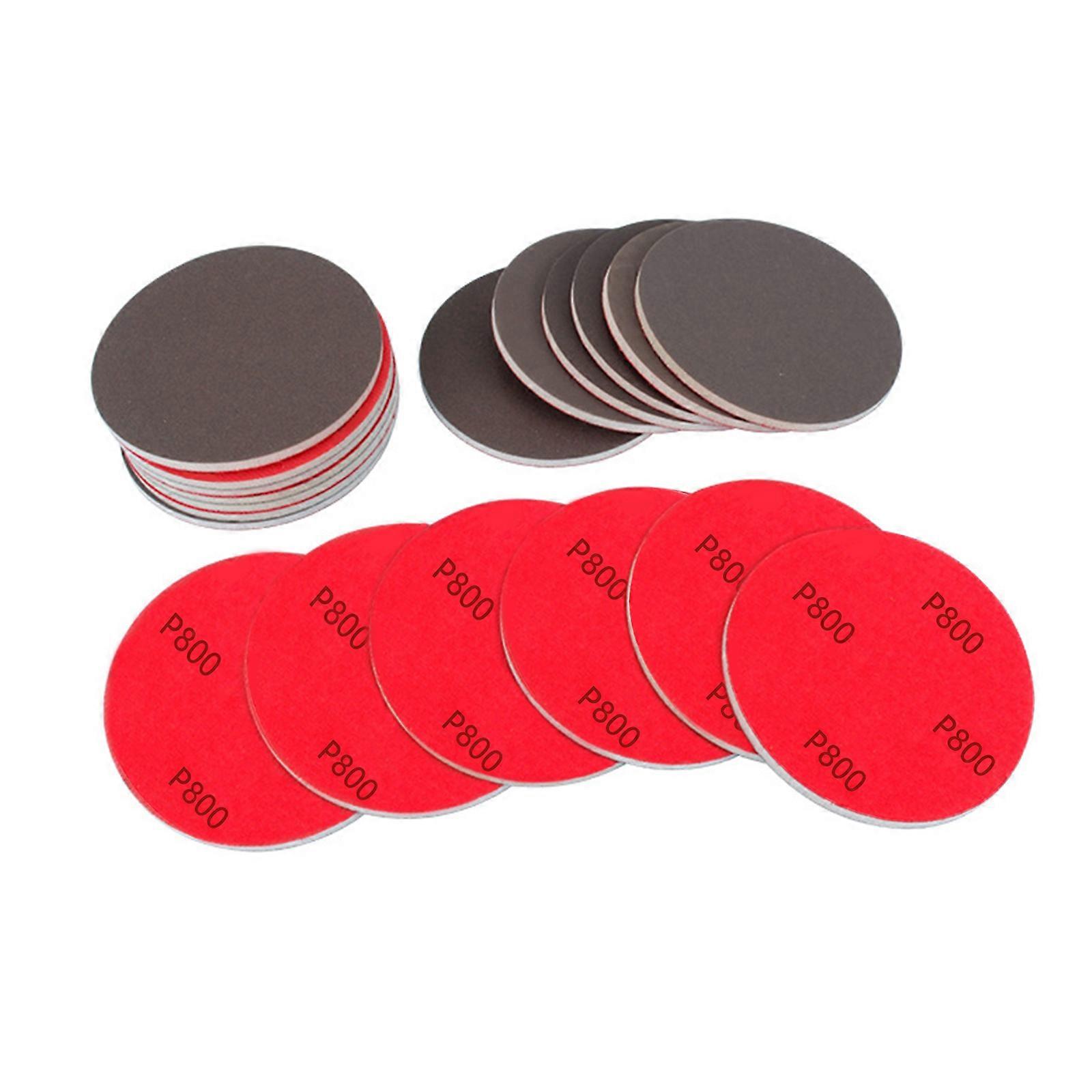 20 Pack Round Sanding Pads For Efficient Surfaces Smoothing And Polishing Wood Metal Sanding Sponges Set