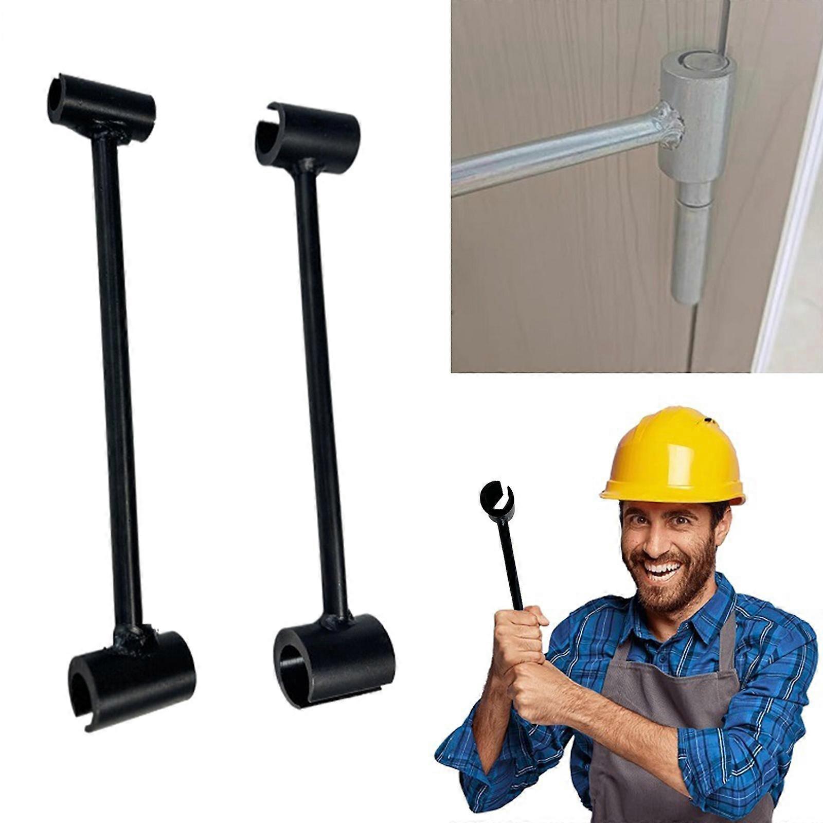 Upgrades Hinges Gaps Adjustment Wrench Steel Constructions Manual Repair Tool for Precise Door & Cabinet Alignment