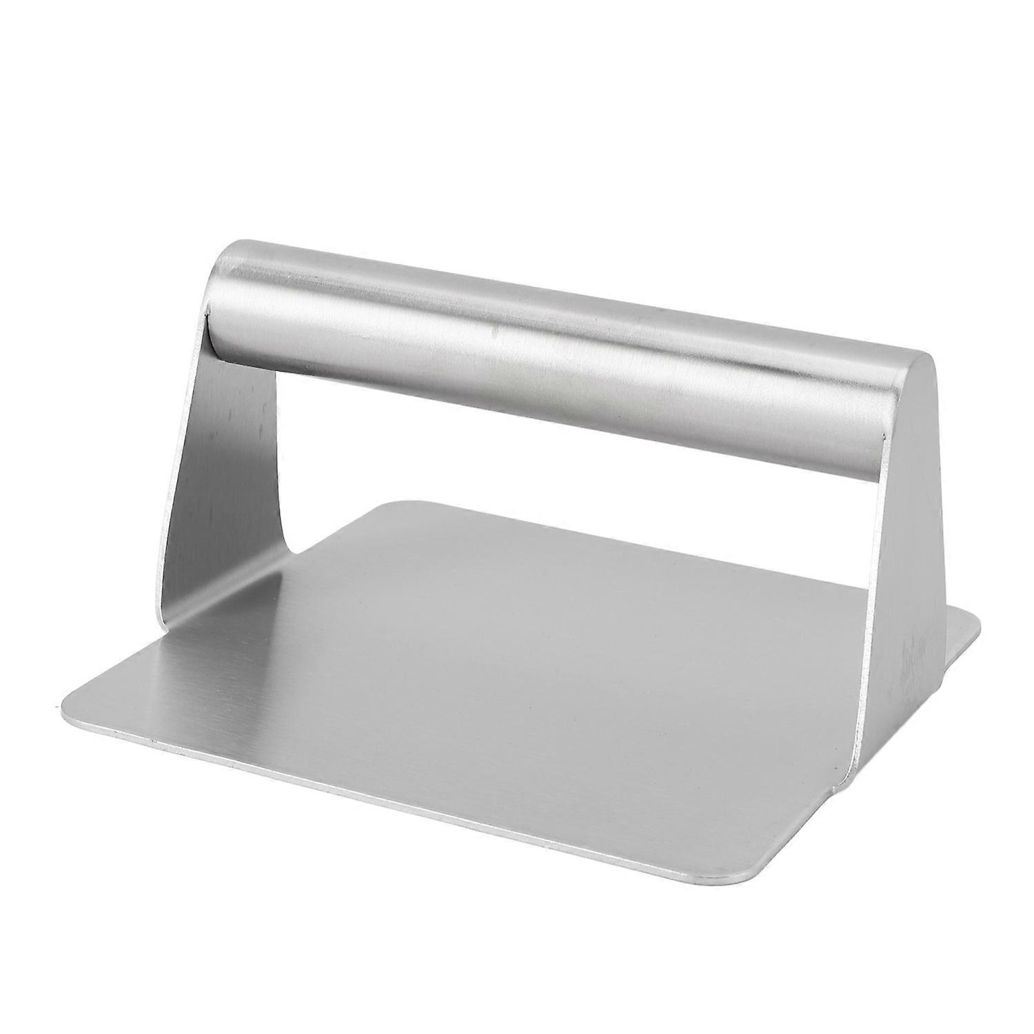 Hamburger Press Stainless Steel Manual Multifunctional Easy to Clean Burger Press for Bacon Steak Sq