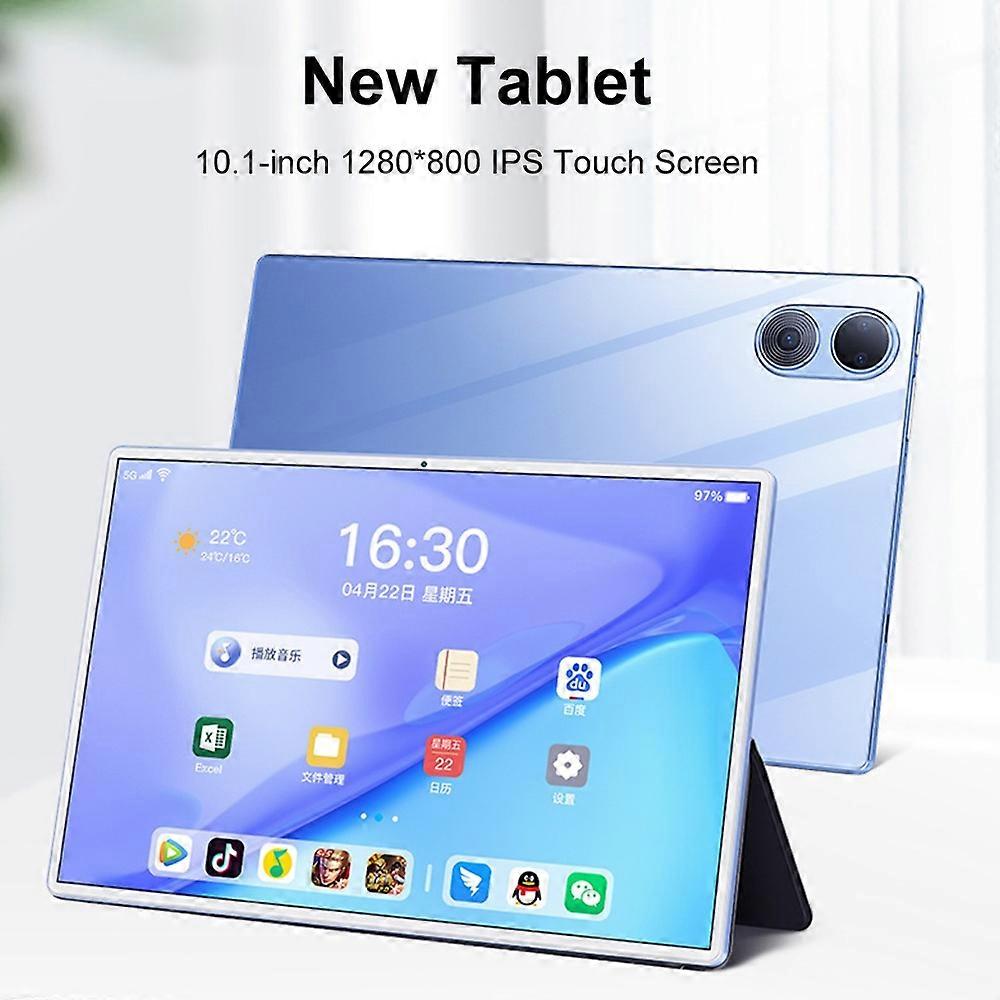 Tablet 10.1-inch 1280*800 IPS Clear Touchscreen Android 13 Tablet 8GB RAM 128GB ROM Expandable Memor