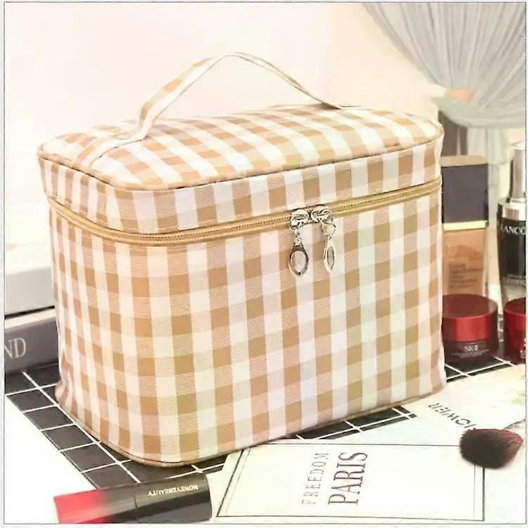 Travel Waterproof Portable Women'S Makeup Bag High Capacity Toiletries Organizer Storage Cosmetic Cases Zipper Wash Beauty Pouch