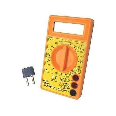 DT832 600Vdc 600Vdc 600Vac 10Adc digital multimeter ideal for home use and learning to measure electrical values