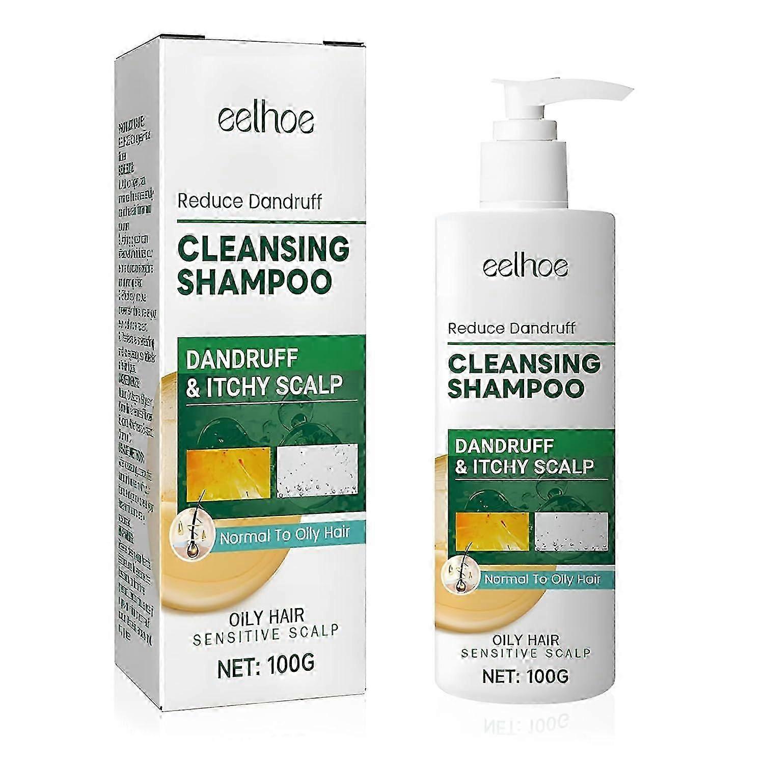 Anti-dandruff Shampoo, Greasy Hair Shampoo, Rich In Vitamin E And Mint Additives, Effectively Controls Oil, Cleans the Scalp
