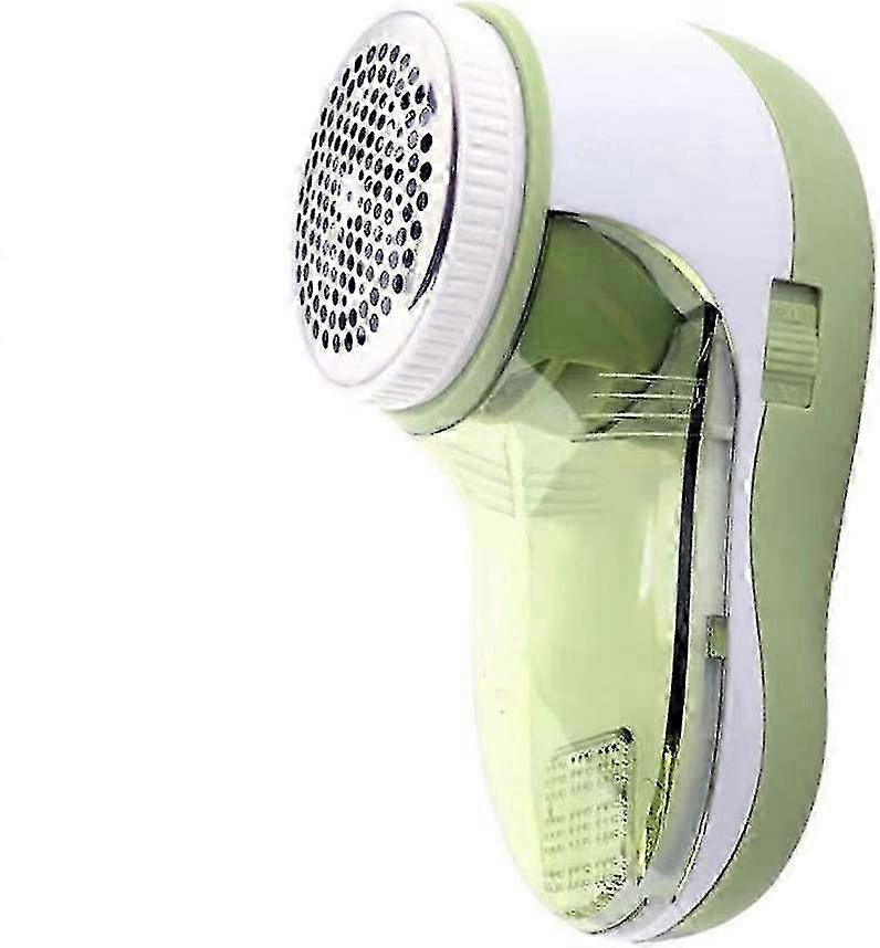Rechargeable Electric Fabric Shaver with Replaceable Stainless Blade Ideal for Sweaters (1pc, Green)