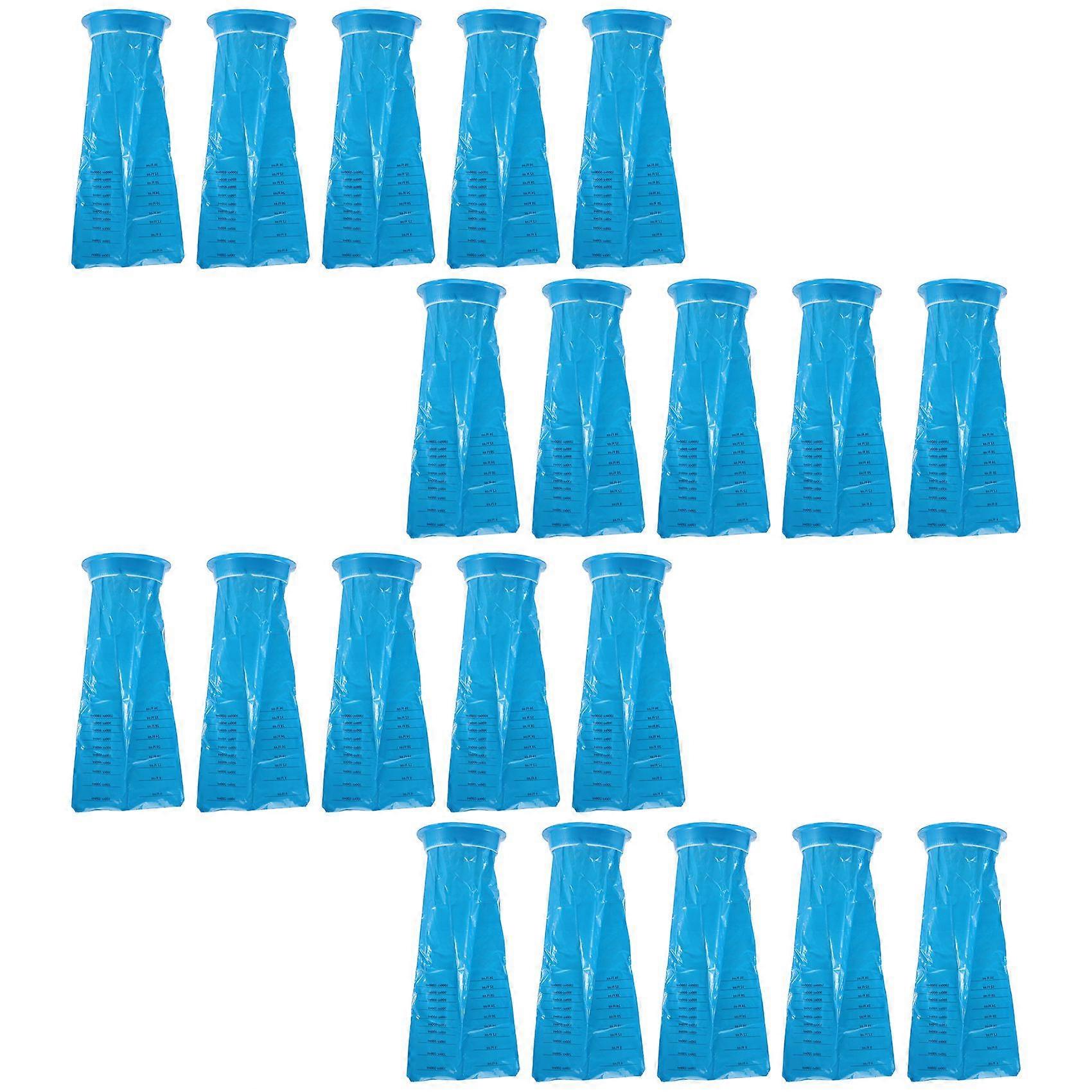 20 sacs à vomi jetables, sacs de vomissements polyvalents, avions