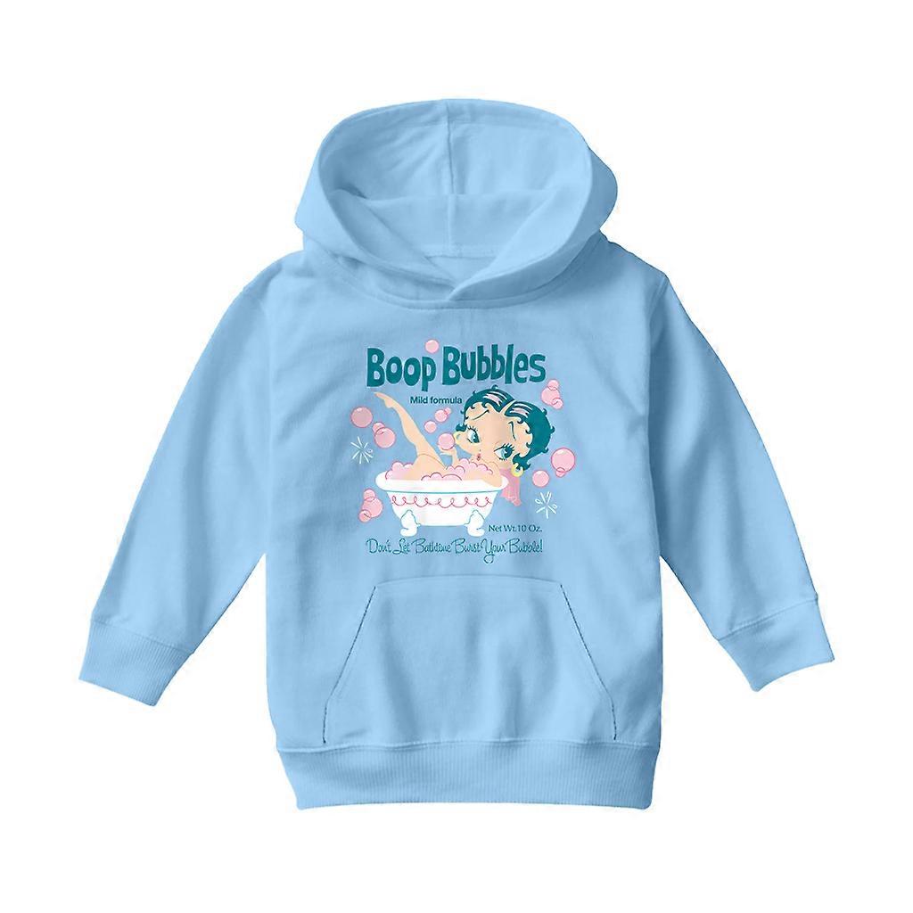 Betty Boop Bubble Bath Kid's Hooded Sweatshirt