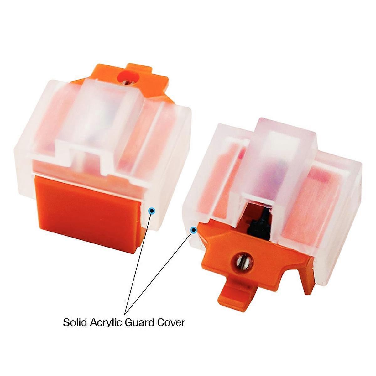 2PCS Record Player Needles with Brush Replacement for ATN3600 ATN91 AT-PL50 AT-LP60 AT-PL300 AN11 AL