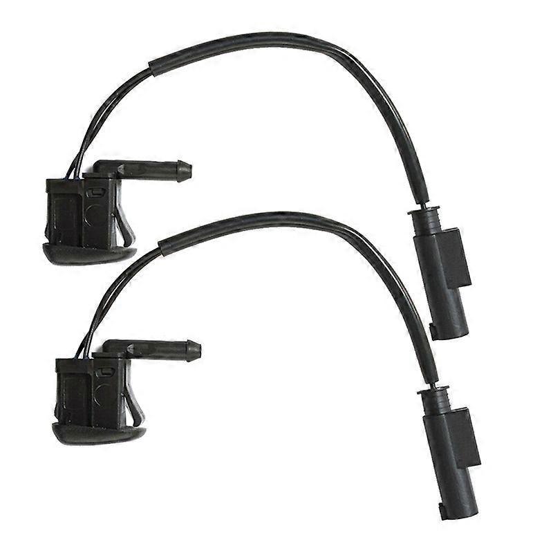 Left & Right Windshield Washer Nozzle Heated Windscreen Sprayer Jet