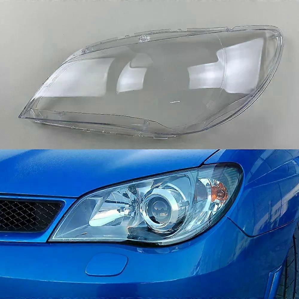 For Subaru Impreza 9th Gen 2006 2007 Headlamp Lamp Shell Headlight Cover Transparent Lampshade Plexiglass Replace Original Lens