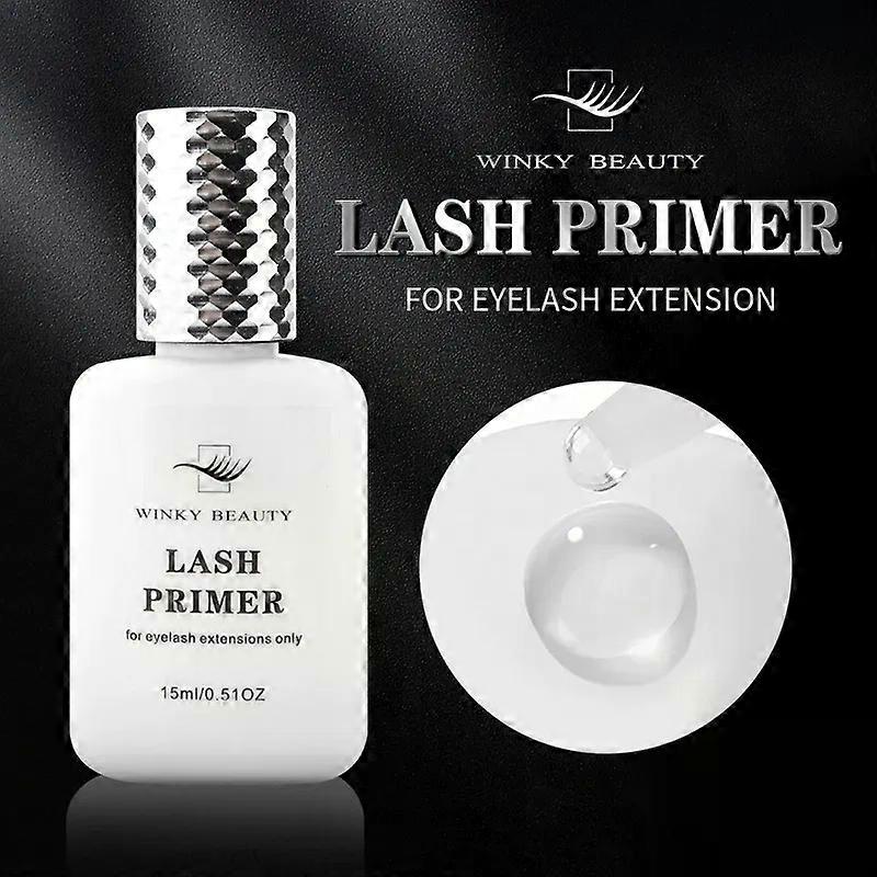 Winky Beauty Eyelash Extensions Glue Primer for Lash Application From South Korea 15ml Fixing Agent Lashes Glue Makeup Tools