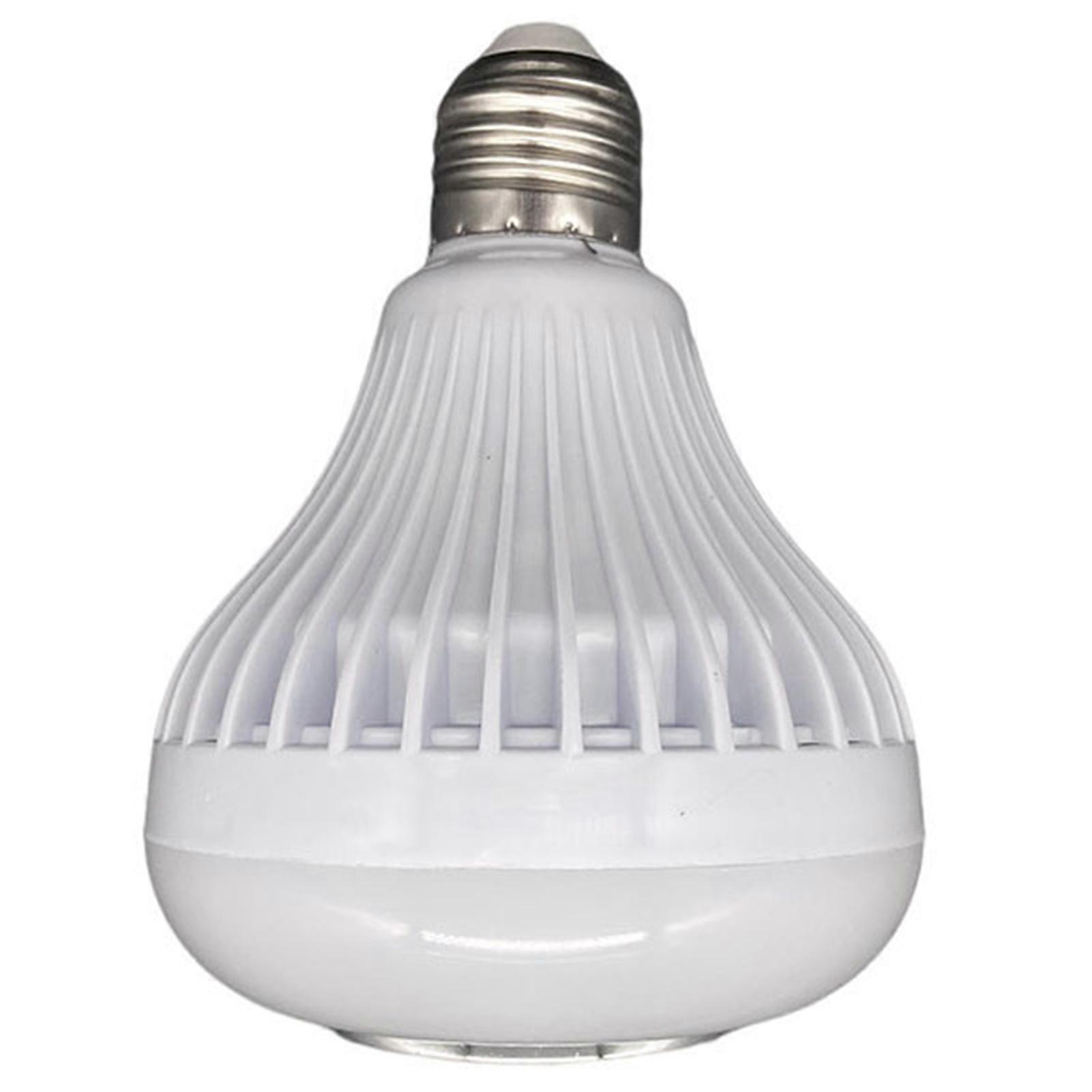 Bluetooth Music Bulb Plastic RGB Multi Color Adjustable Wireless Smart Light Bulb for Bars Restaurants 12W 