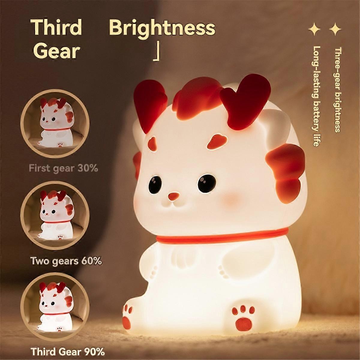 Xiaolong Night Light Usb Ambient Light Bedside Lamp