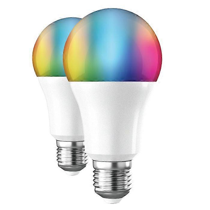 BALENIE 2 PRIPOJENÝCH AMPULOV A60 E27 800LM 9W RGB+CCT D60*H118