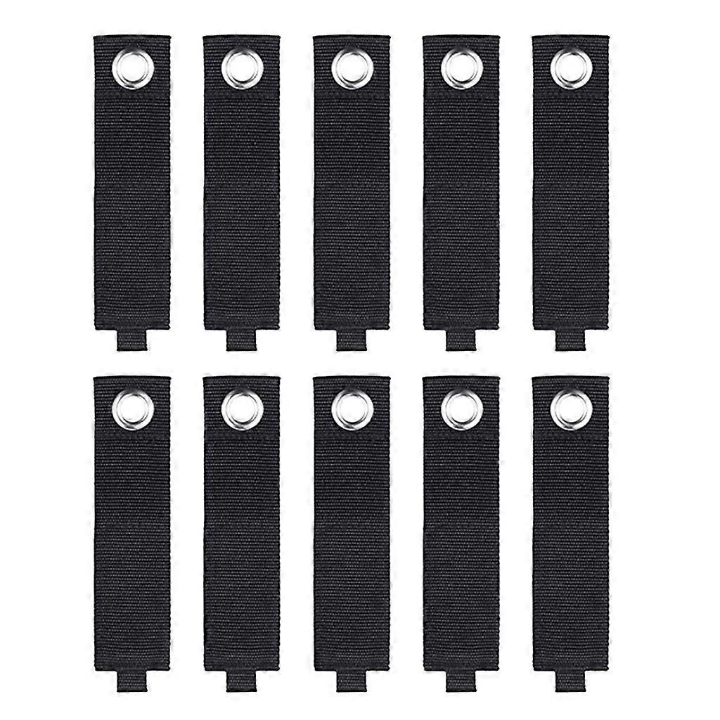 10 Pcs Extension Cord Holder Organizer Cable Hose Rope Wrap Hanger Hook Loop Storage Strap