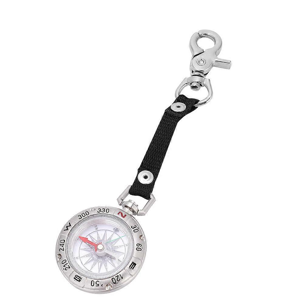 Kannettava minitaskukellokompassi avaimenperän selviytymiskompassi ulkoilutarvikkeille