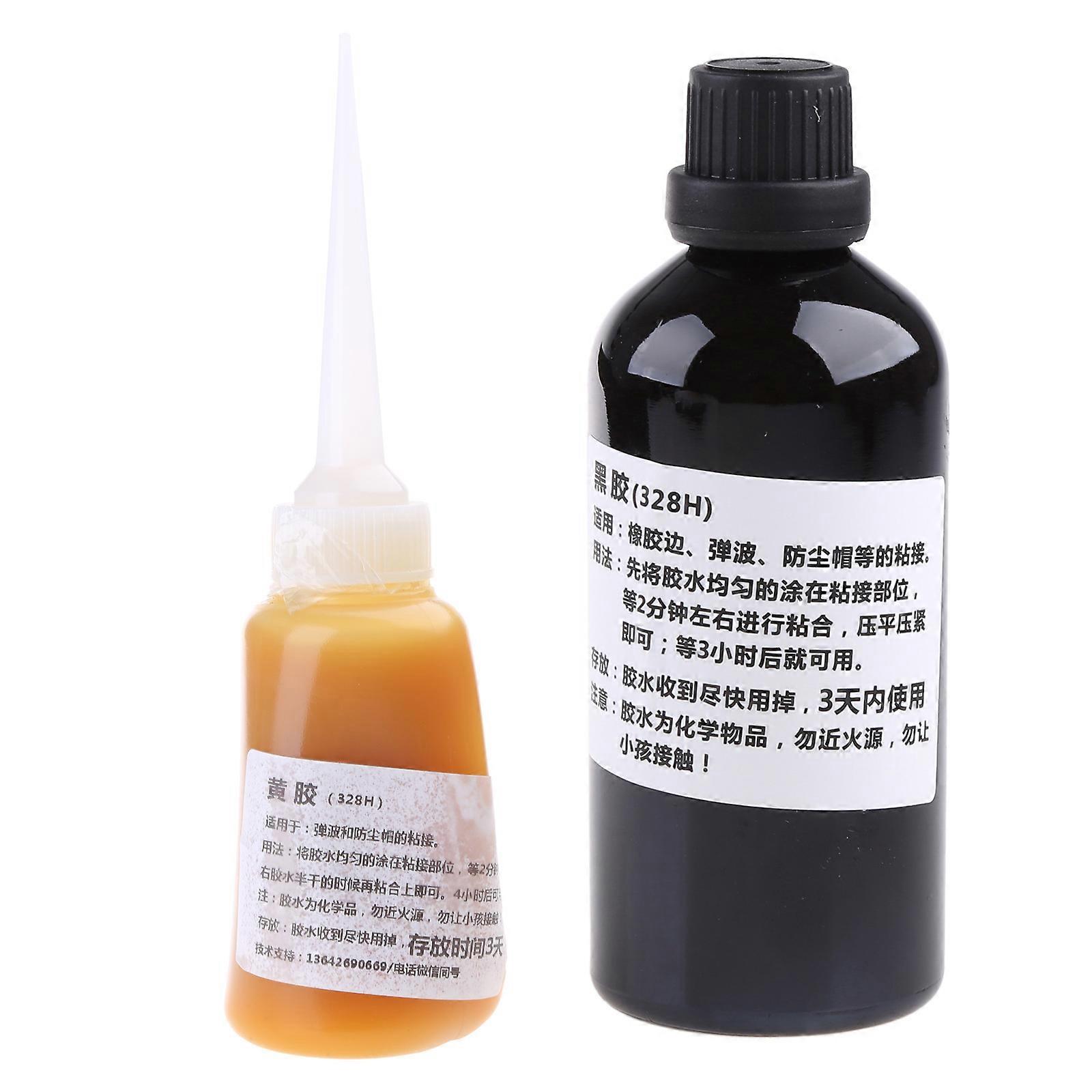 Quick-drying Silicone Glue Phenolic Glue Speaker Black Yellow Insulating Sealant Silicone Bakelite Glue Electronic Seal Black