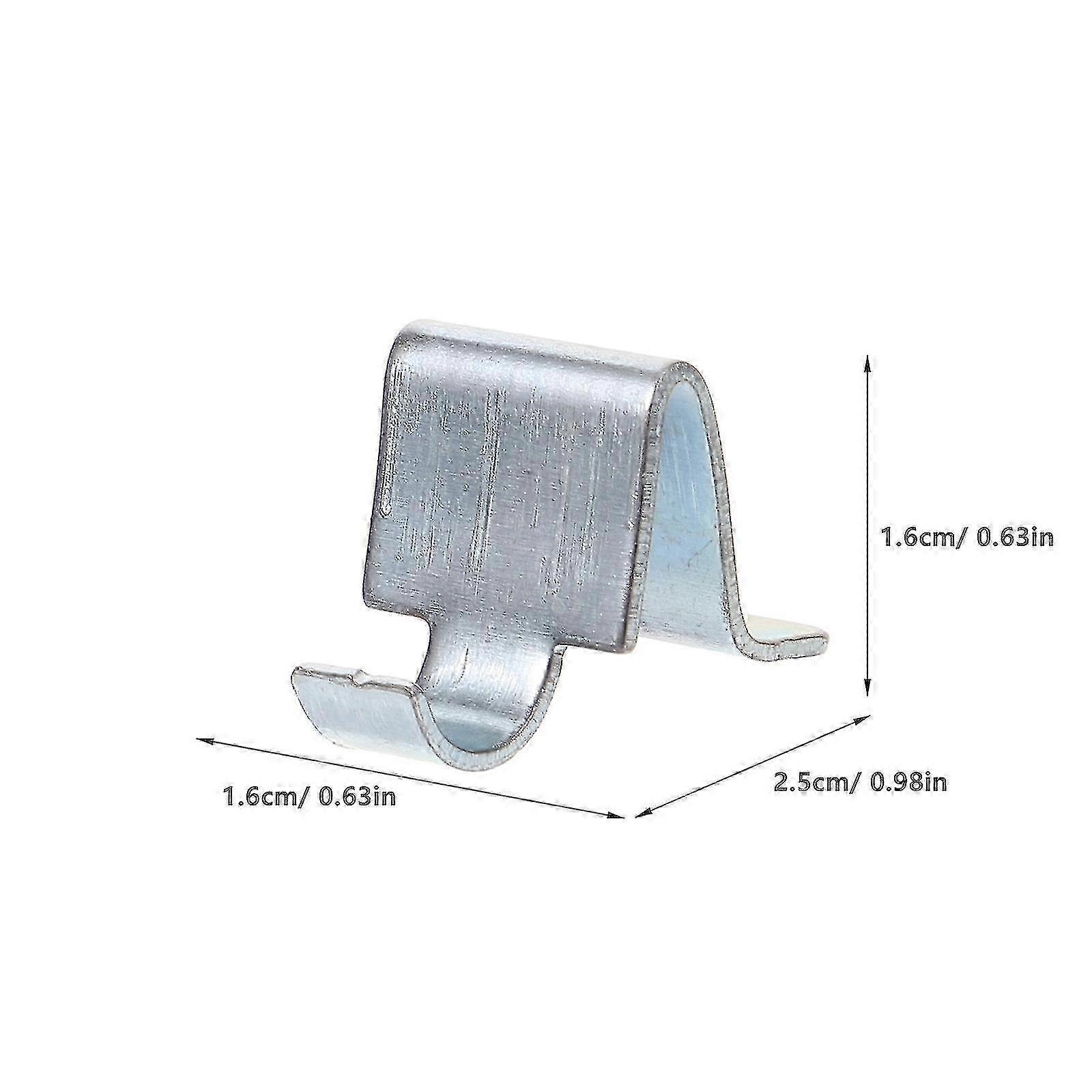 10pcs métal robuste étagère support clips
