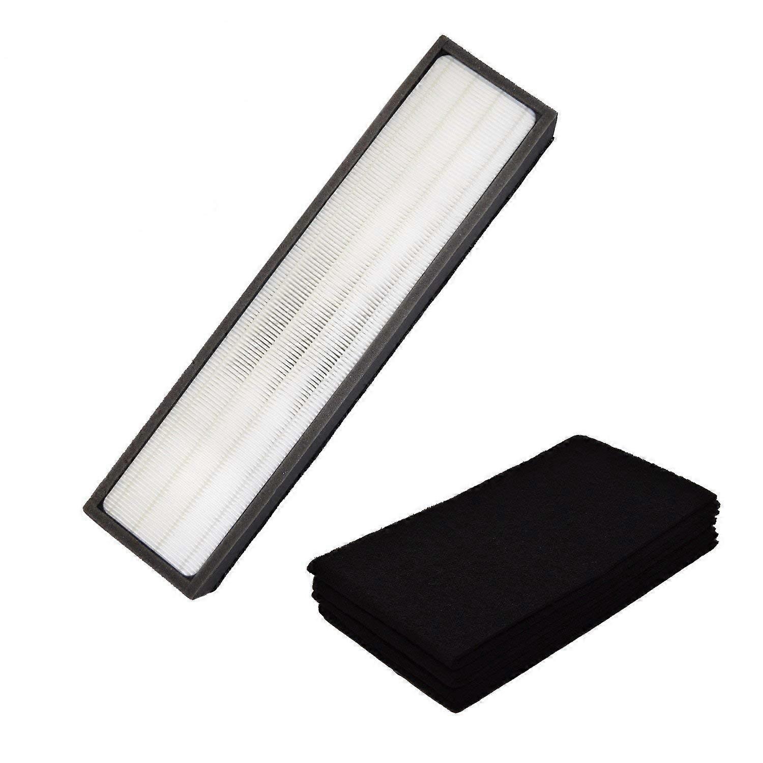 Air Filter Kit fits InvisiClean IC-7028 4 in 1 Full Size Tower model, 1x Cartridge Filter + 4-Pack Carbon Activated Pre-Filters