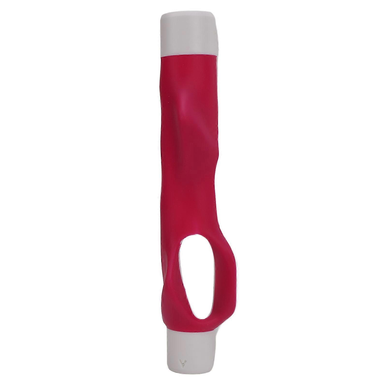Golf Grip Trainer Attachment for Improving Hand Positioning Grip Trainer Club Attachment for All Hand Types Red and White