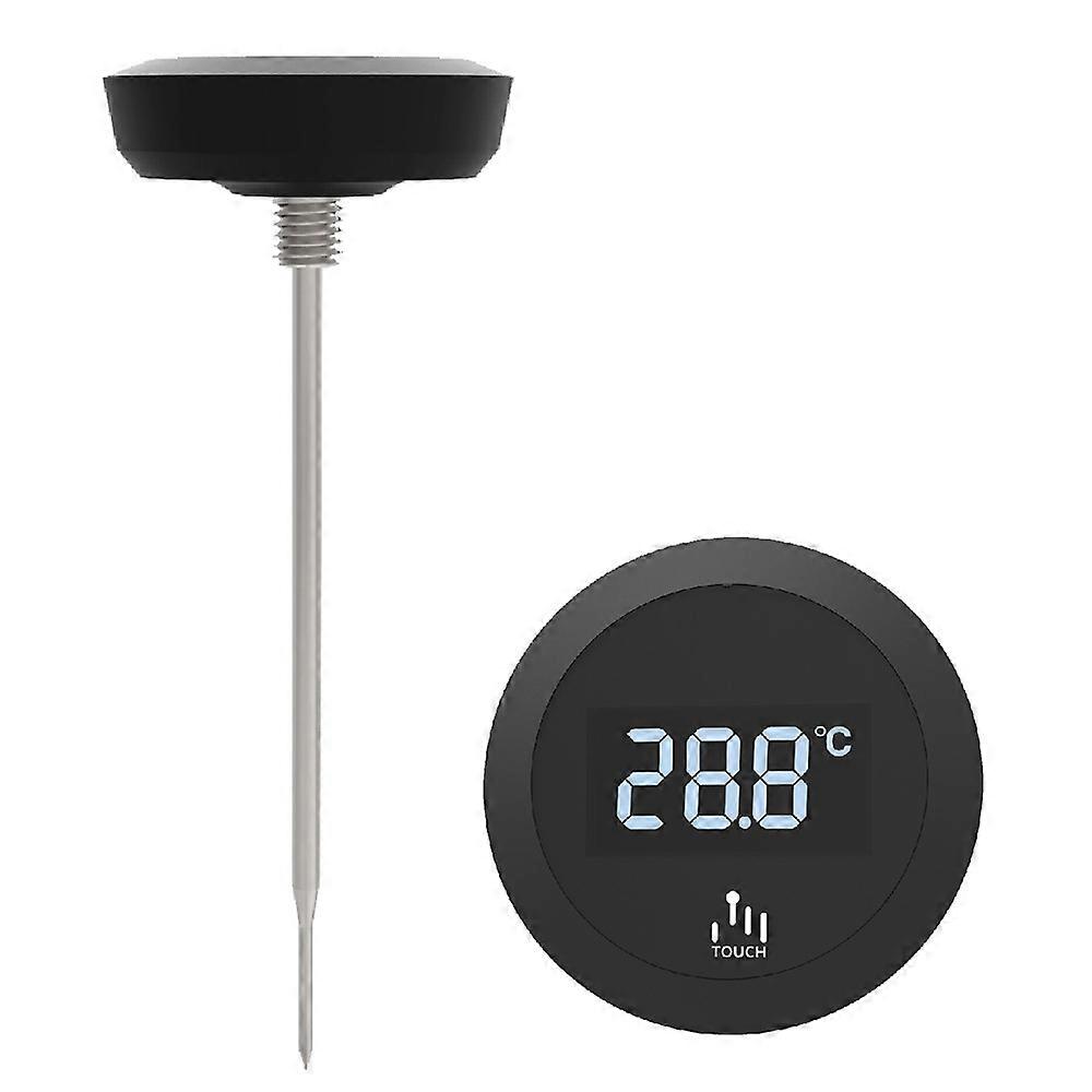 LCD Wireless Waterproof Thermometer with Long Probe for Coffee Brewing Baking Cooking For Coffee Brewing Baking
