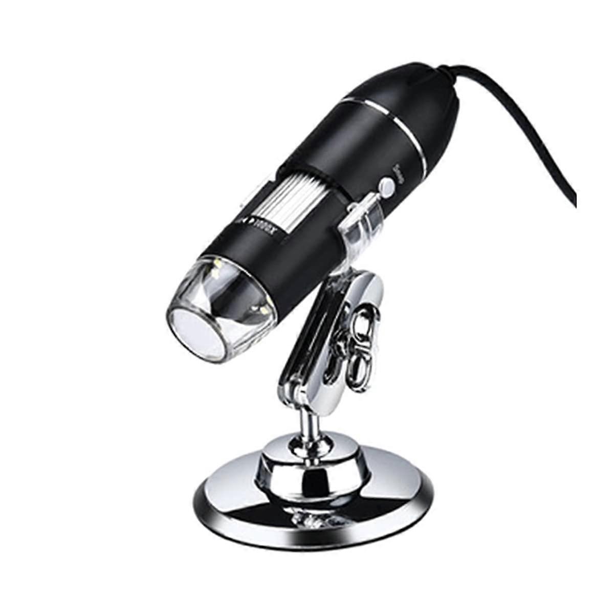 Microscope Observation 3 in 1 USB Digital Microscope with PC Bracket, 1600X