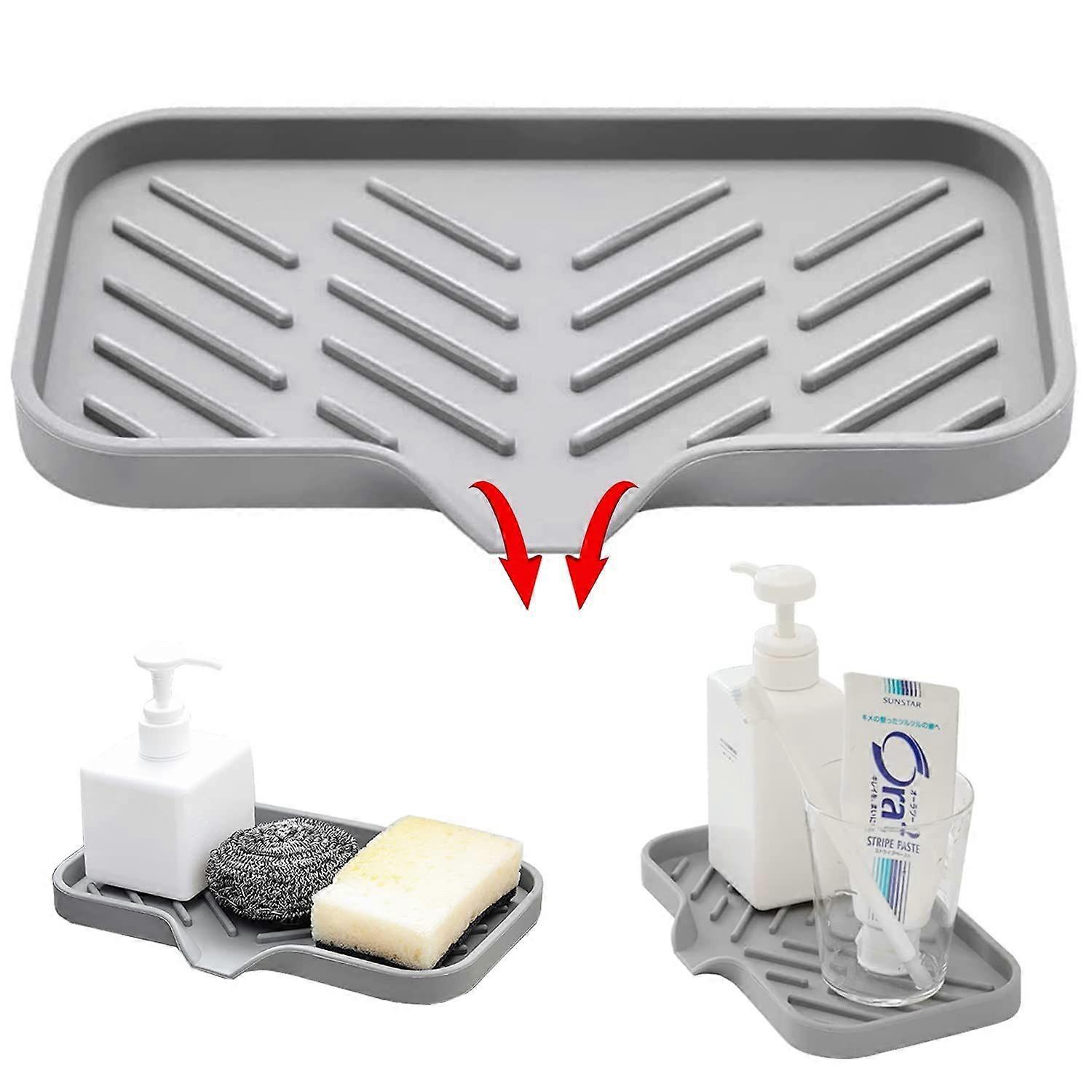 Silicone Kitchen Soap Dish Storage Box