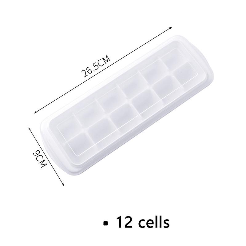 12/48/60 Grids Ice Cube Tray Plastic Ice Cube Maker Sphere Mold for Cocktail