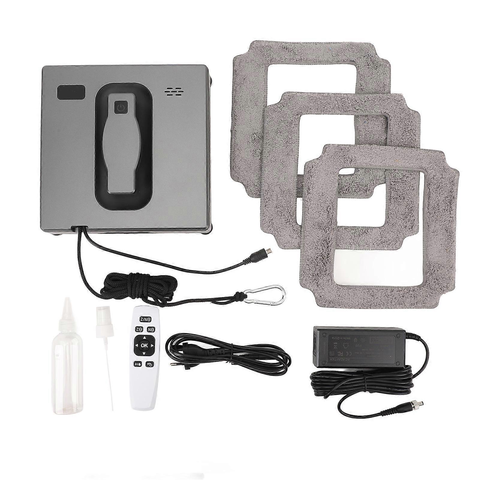 Window Cleansing Robot Dual Crossing Water Spray Intelligent Window Cleansing Machine 2500pa Suction