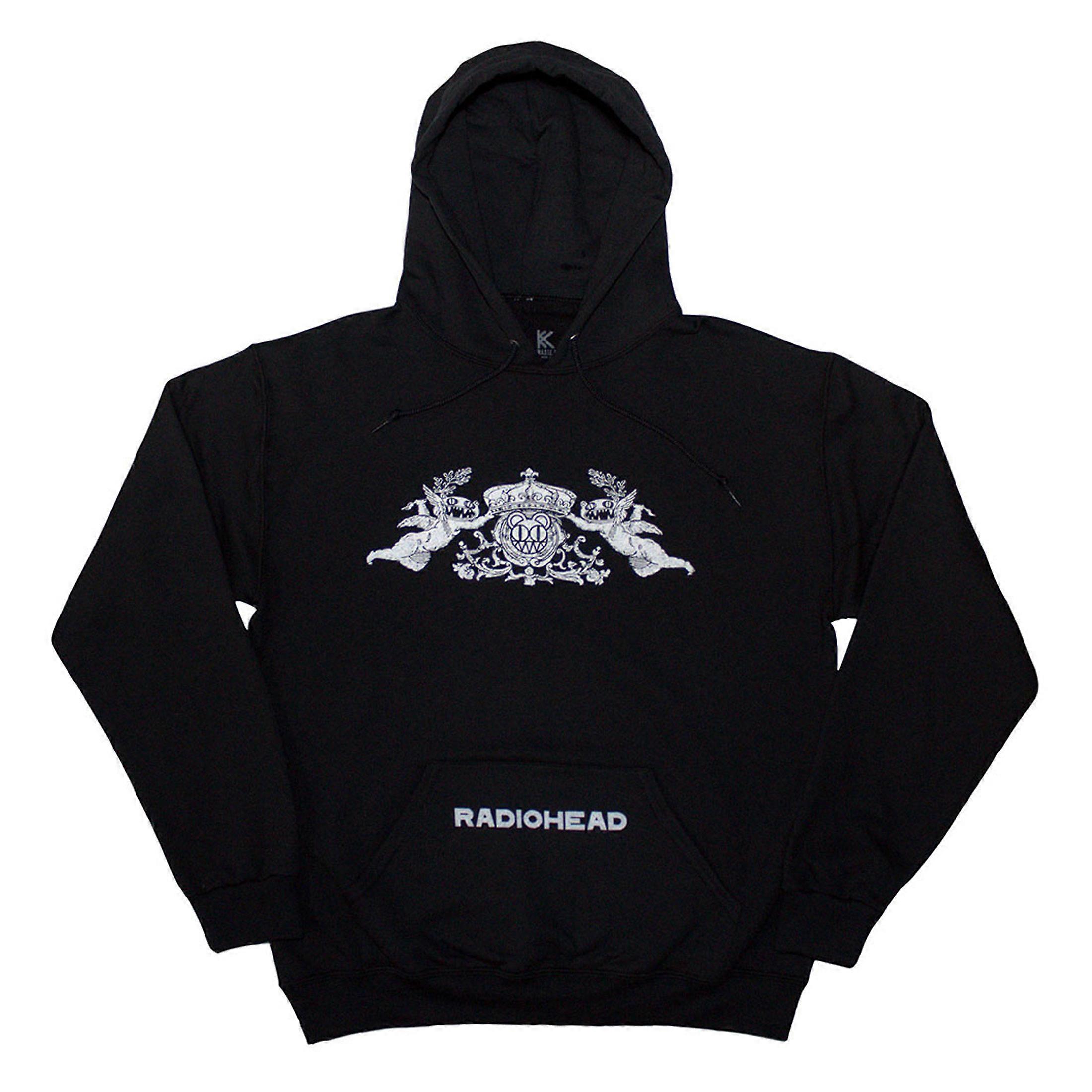 Radiohead Bearhead Crest Pullover Hoodie