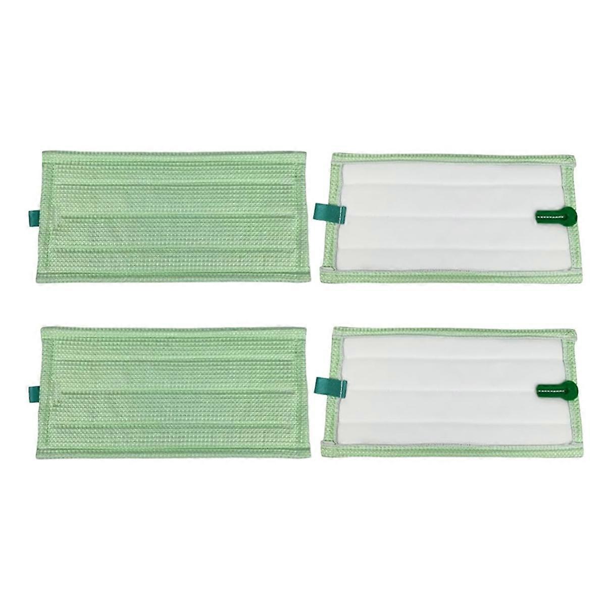4PCS Cleaning Cloth Wiper Compatible with Vorwerk Tiger