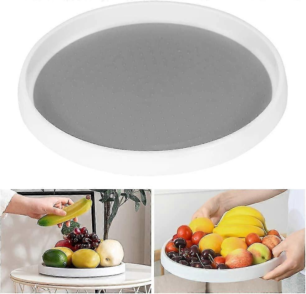 Spice Rack, Spice Turntable, Cupboard Spice Rack, Plastic Turntable for Spices Condiments Storage fo